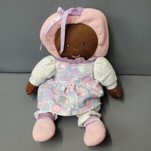 Middleton Doll Baby Kyleen Dark Complexion Plush Cloth Fabric Toy Lovey 11" Long